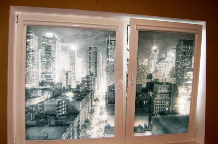 Рулонные шторы с фотографией