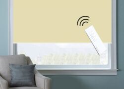 Рулонные шторы Blackout с электроприводом WiFi Натали