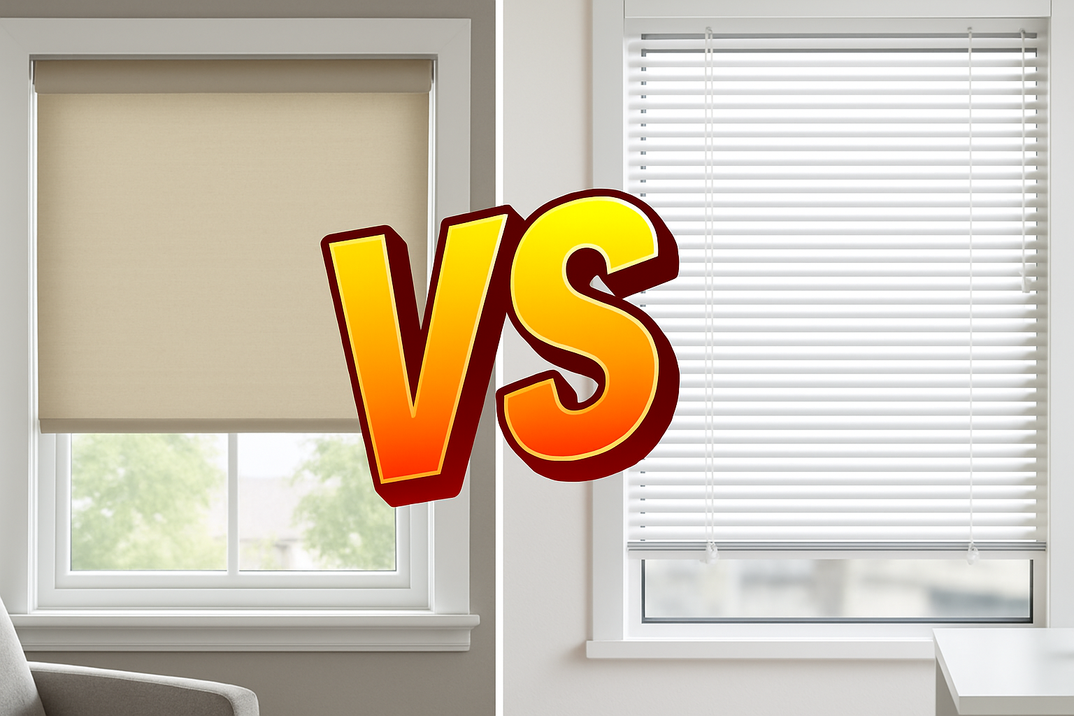 Рулонные шторы vs горизонтальные жалюзи: что выбрать?
